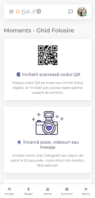 moments qr nunta